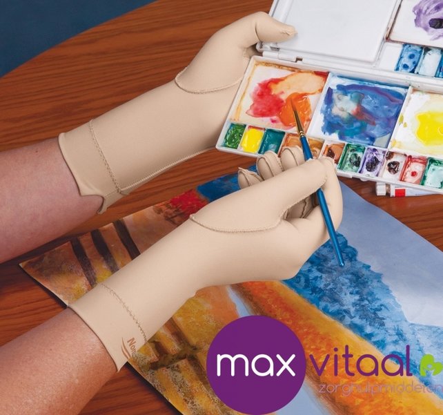 Oedeemhandschoenen - hele vingers over de pols -