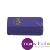 Pillenhulpmiddelen - pillensplijter met opbergvakje - Pillenhulpmiddelen - pillensplijter met opbergvakje -