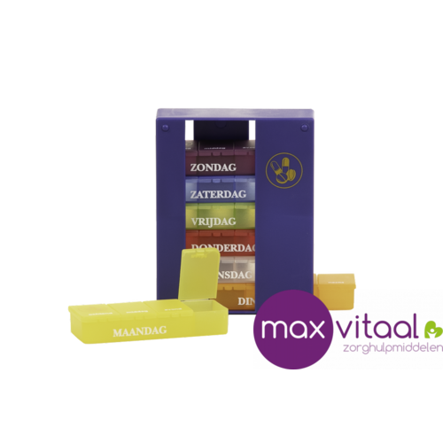 Pillendoos - 7 dagen - 4 vakken per dag