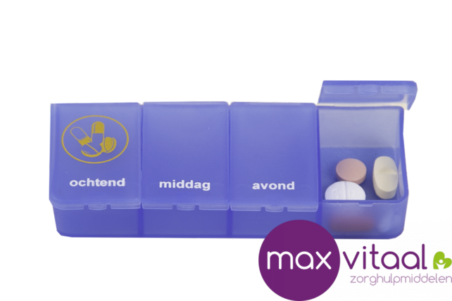 Pillendoos - 7 dagen - 4 vakken per dag Pillendoos - 7 dagen - 4 vakken per dag