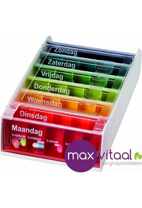 Pillendoos - 7 dagen - 5 vakken per dag