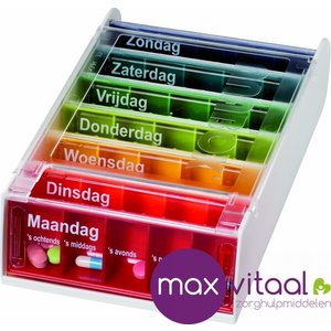 Pillendoos - 7 dagen - 5 vakken per dag