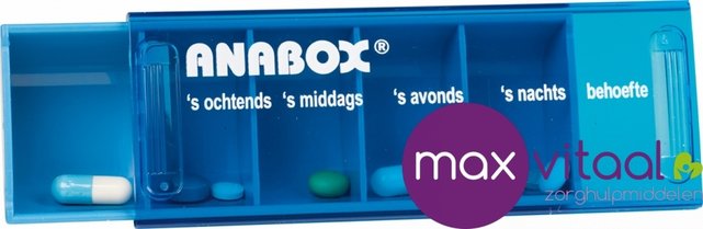 Pillendoos - 7 dagen - 5 vakken per dag