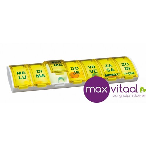 Pillendoos - 7 dagen - 1 vak per dag