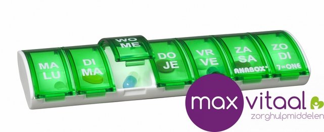 Pillendoos - 7 dagen - 1 vak per dag Pillendoos - 7 dagen - 1 vak per dag