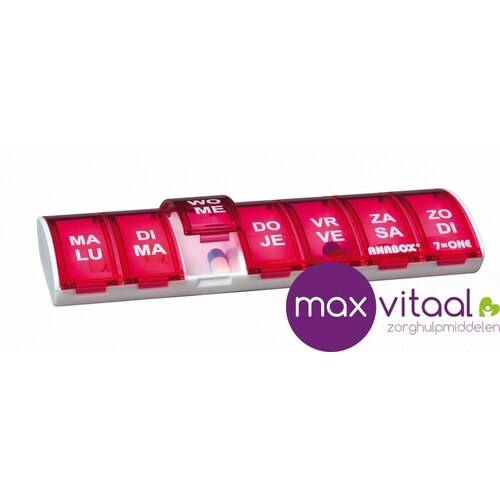 Pillendoos - 7 dagen - 1 vak per dag