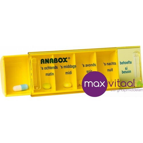 Pillendoos - 1 dag - 5 vakken per dag