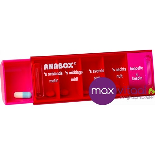 Pillendoos - 1 dag - 5 vakken per dag