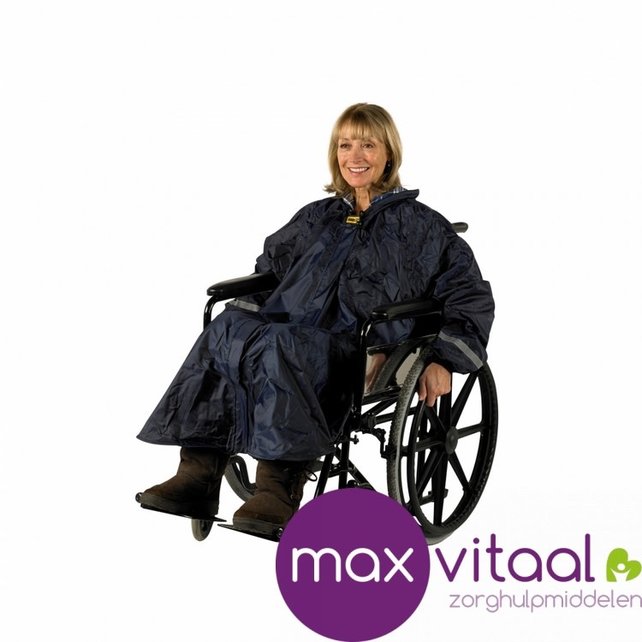 Splash Poncho met mouwen