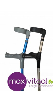 Elleboogkruk dubbel verstelbaar