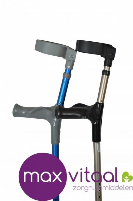Elleboogkruk dubbel verstelbaar