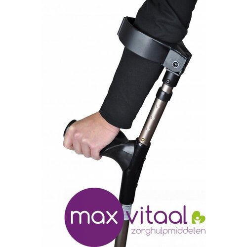 Elleboogkruk dubbel verstelbaar