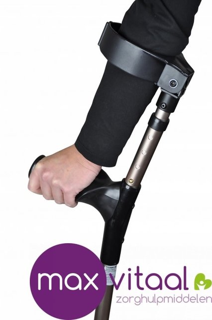 Elleboogkruk dubbel verstelbaar