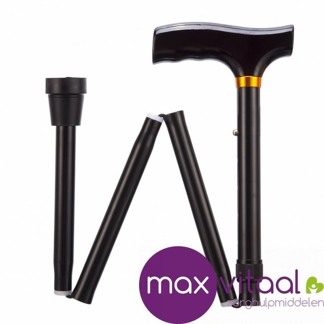 Opvouwbare Wandelstok handvat T-vorm (6-kleuren - 3 lengtes) Opvouwbare Wandelstok handvat T-vorm (6-kleuren - 3 lengtes)