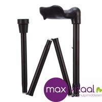 Opvouwbare wandelstok anatomisch - 2 kleuren - L of R - 19mm