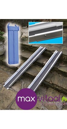 Rolstoel helling inschuifbaar