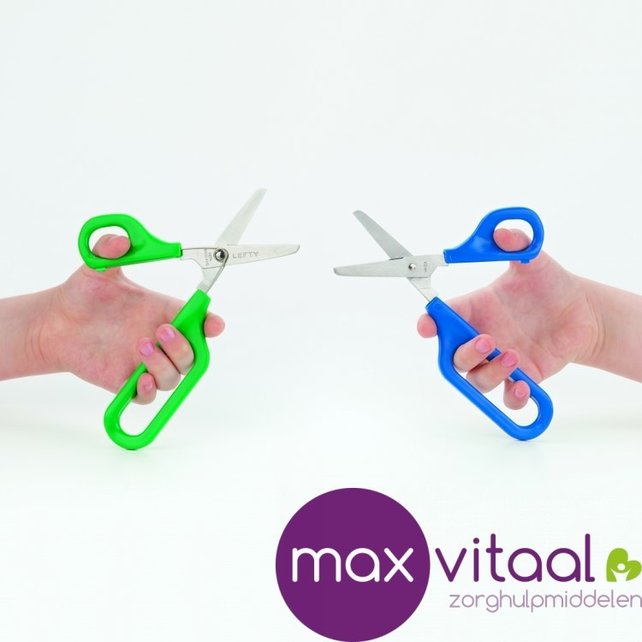 Zelfopenende schaar met 1 groot oog en 1 klein oog - Zelfopenende schaar met 1 groot oog en 1 klein oog -