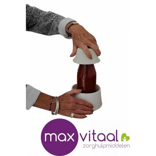 Derby pottenhouder met schroefdeksel opener (3 houders en 3 openers)