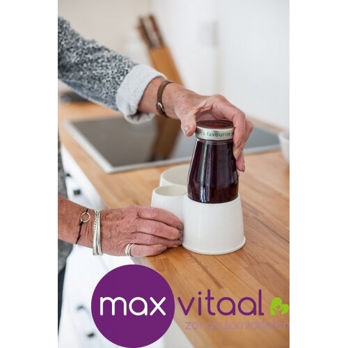 Derby pottenhouder met schroefdeksel opener (3 houders en 3 openers)