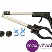 Grijper met roterende klemmen