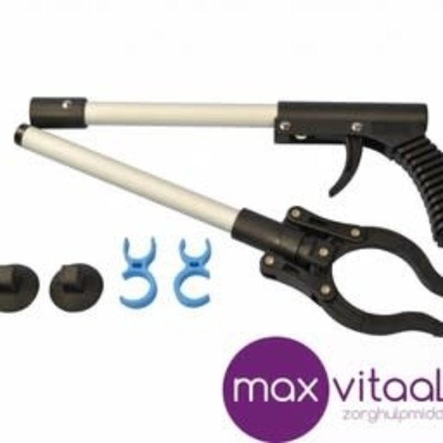 Grijper met roterende klemmen