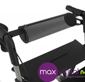 Nettasje tussen de handvatten server rollator