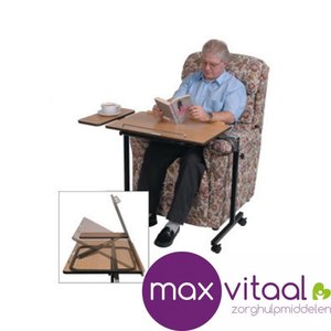 Leestafel Daleside in breedte en hoogte verstelbaar