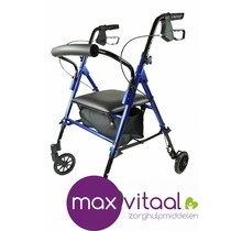 Rollator lichtgewicht blauw