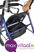 Rollator lichtgewicht blauw
