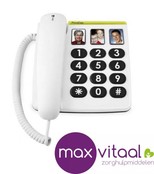 Doro PhoneEasy 331ph seniorentelefoon met 3 fotoknoppen Doro PhoneEasy 331ph seniorentelefoon met 3 fotoknoppen