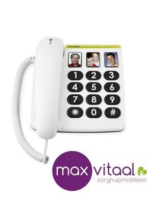 Doro PhoneEasy 331ph seniorentelefoon met 3 fotoknoppen