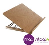 Leesstandaard klein model 30 x 42 cm