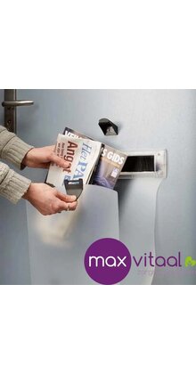 Postvanger met tochtborstel