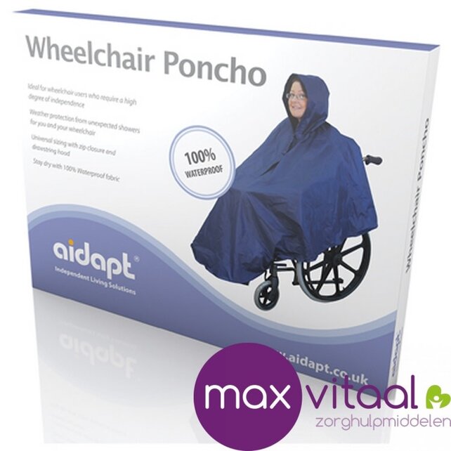 Poncho universeel ongevoerd