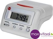 NL sprekende wekker, digitaal, wit NL sprekende wekker, digitaal, wit