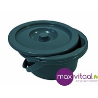 Toiletemmer met deksel