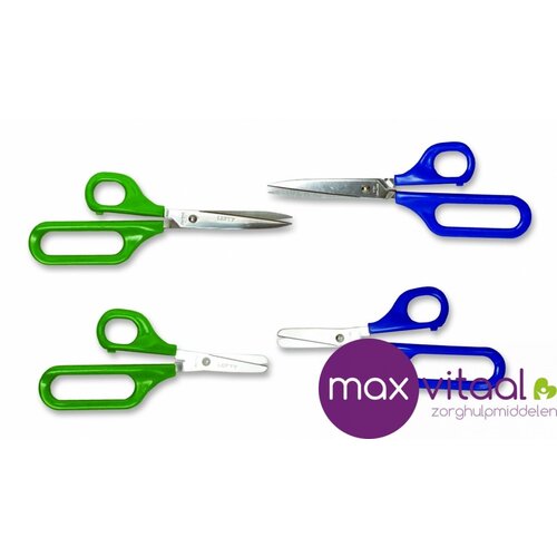 Schaar met 1 groot en 1 klein oog -