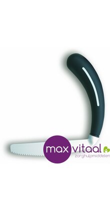 Bestek - mes gehoekt -