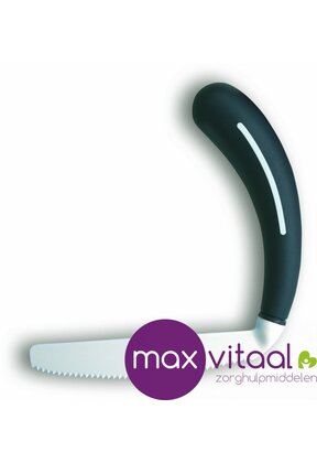 Bestek - mes gehoekt -