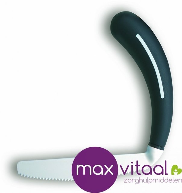 Bestek - mes gehoekt -