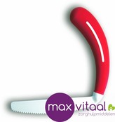 Bestek - mes gehoekt -