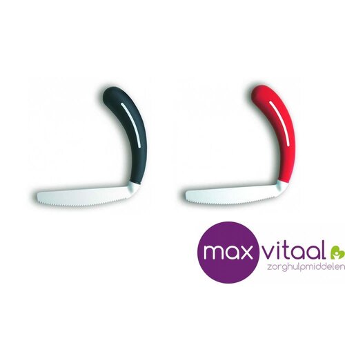 Bestek - mes gehoekt -