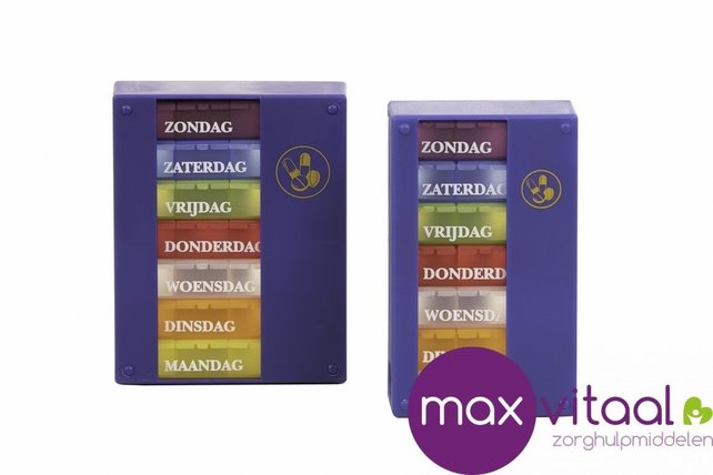 Pillendoos - 7 dagen - 3 vakken per dag -NL