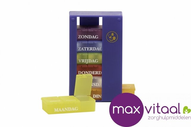 Pillendoos - 7 dagen - 3 vakken per dag -NL