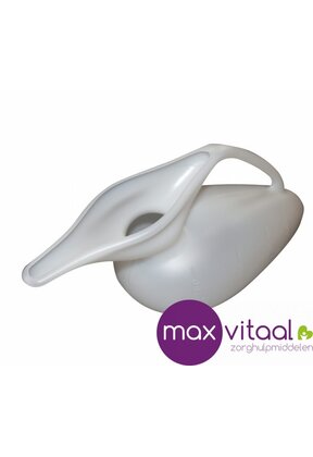Urinaal voor vrouwen, melkwit