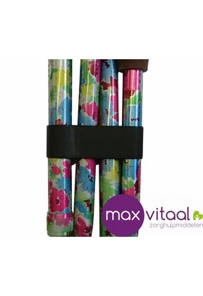 Houder voor opvouwbare wandelstok