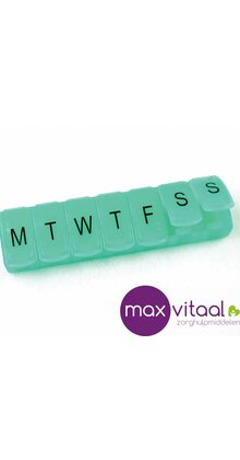 Pillendoos normaal - 7 dagen - 1 vak per dag