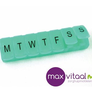 Pillendoos normaal - 7 dagen - 1 vak per dag