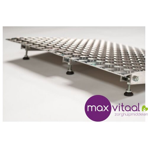 Verstelbare aluminium drempelhulpen 4,5 - 6,5 cm