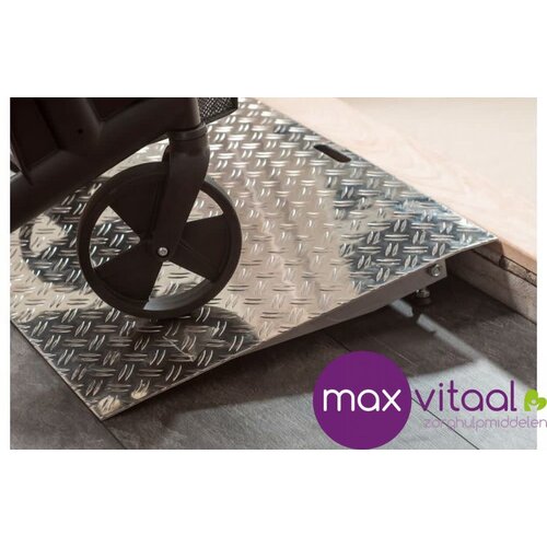 Verstelbare aluminium drempelhulpen 4,5 - 6,5 cm